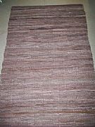 MODERN-STUNNING-WOVEN-LATTE-BROWN-LEATHER-FLOOR-RUG-MAT-60-cm-X-90-cm-NEW